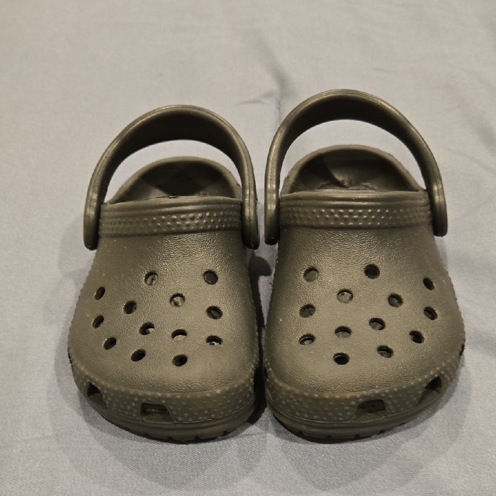 CROCS Kids Black Clogs